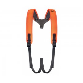 Double Bretelle carabine en cordura orange/noir R2043