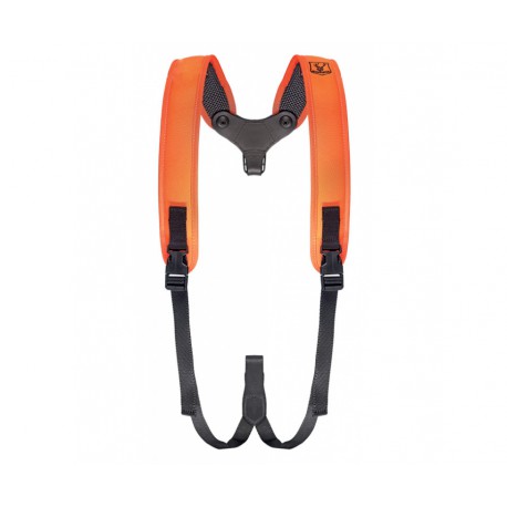 Double Bretelle carabine en cordura orange/noir R2043