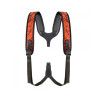 Double Bretelle carabine en cordura orange/noir R2043