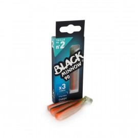 Leurre Black Minnow 3 Corps taille 2