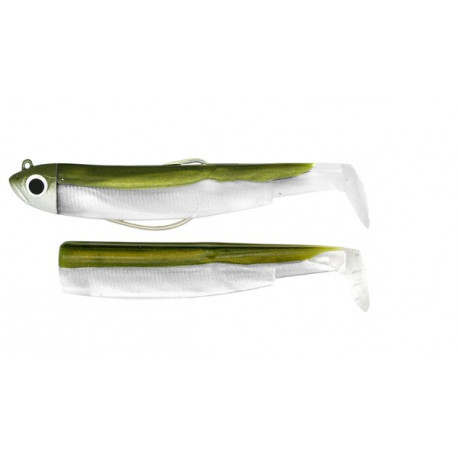 Leurre Black Minnow 1 leurre + 1 corps taille3 12g