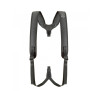 Double Bretelles carabine en cordura effet carbone R2336